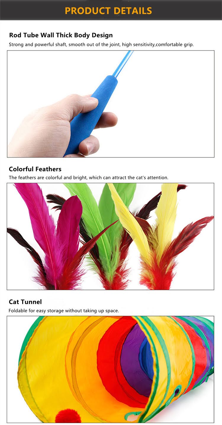 14 pcs assorted cat toys